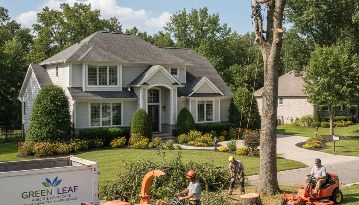 Professional lawn and tree removal service in St Louis, MO by Chop Chop Tree experts