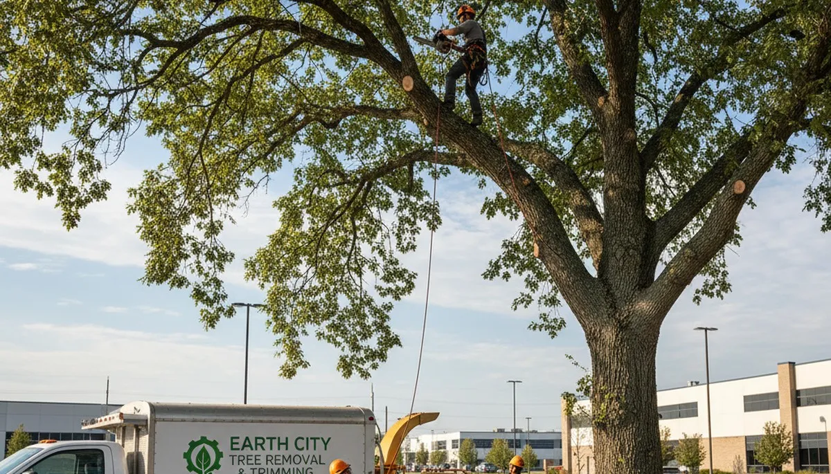 Professional tree removal service in St Louis MO by certified arborists