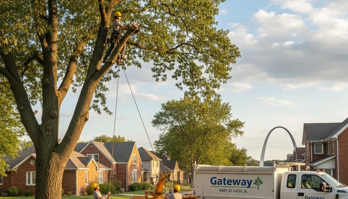 Professional tree removal service in St Louis MO by certified arborists